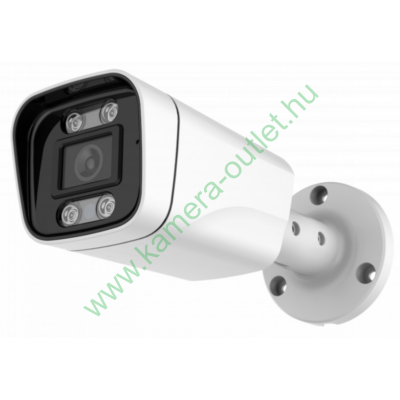 OZY B2F-I-2-DL, FullHD IP kamera, ember/jármű felismerés esetén fehér fényű megvilágítással