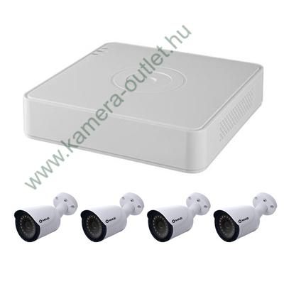 4 kameras szett 4db fullhd kamera 5 kameras rogzito 40m kabel csatlakozok 3 ev garanciaval kamerak szakertoktol jot olcson gyorsan